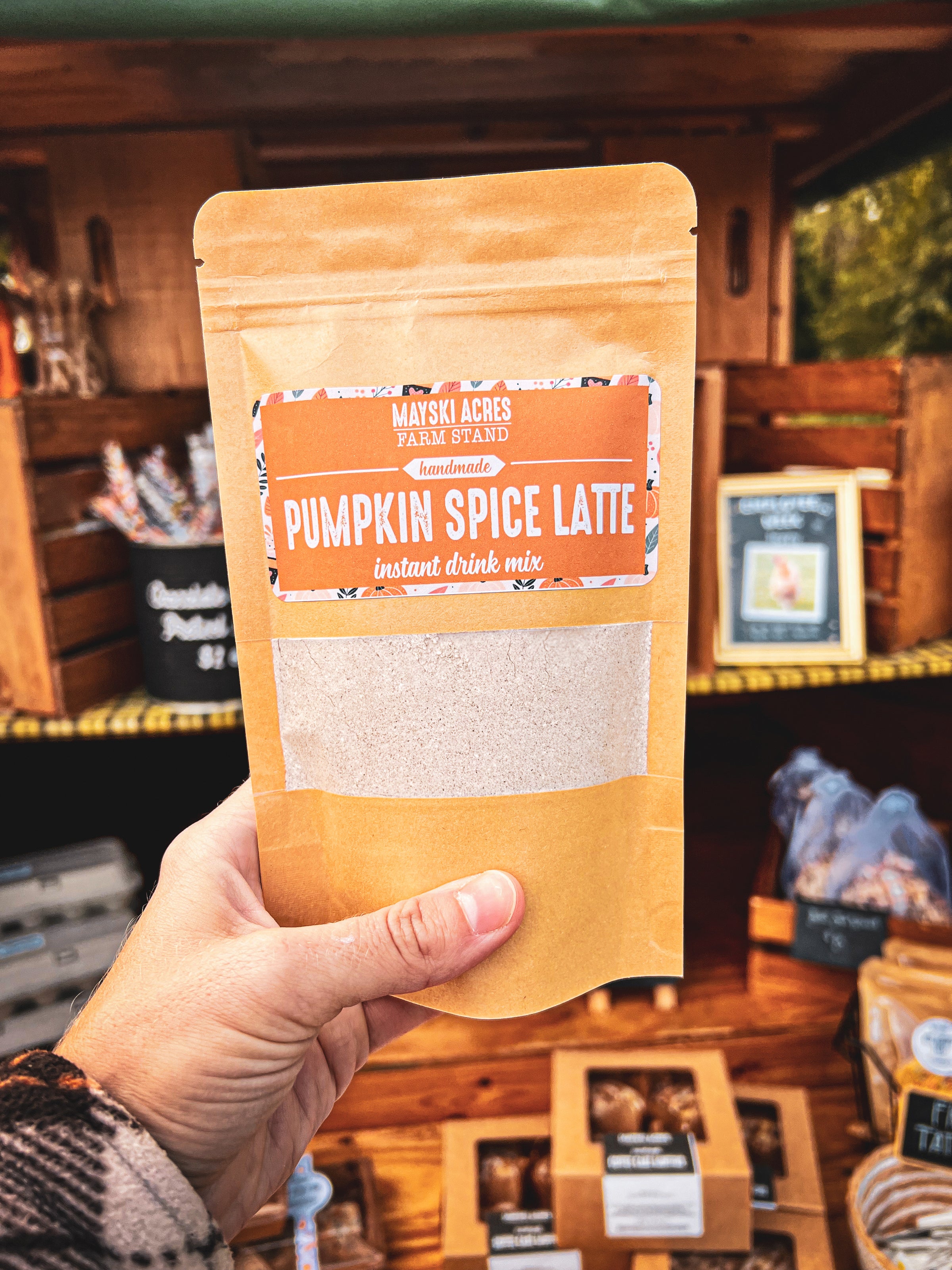 Pumpkin Spice Latte Drink Mix Healthy Roots Local Market
